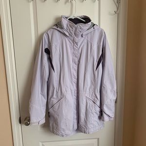 Columbia Light purple Snow Coat